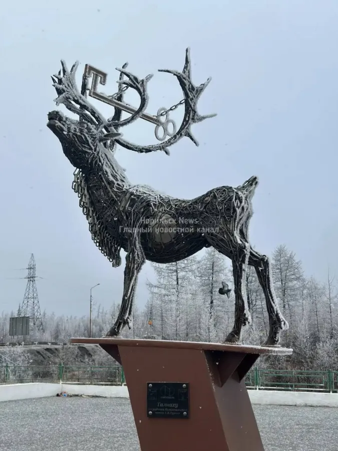 Серебряная осень в Талнахе ❄️